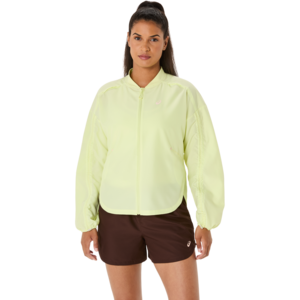 Asics Nagino Run Adjustable Jacket - huddle yellow