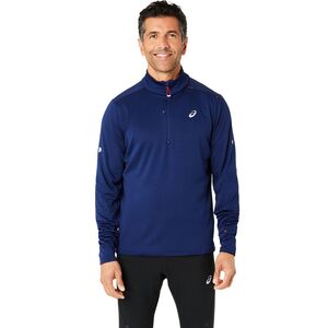 Asics Road Winter 1/2 Zip Mid Layer - blue expanse