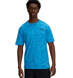 Under Armour Ua Abc Camo Ss - ether blue