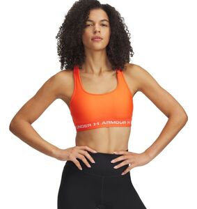 Under Armour Crossback Mid Bra - fire