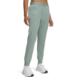 Under Armour Ua Rival Hi Rise Woven Pant - silica green