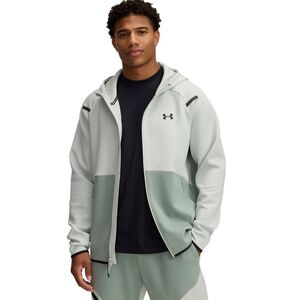 Under Armour Ua Unstoppable Flc Fz Hd Eu - hydro green