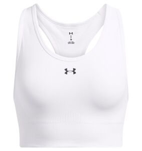Under Armour Vanish Seamless Mid Bra - white