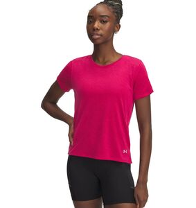 Under Armour Ua Launch Camo Shortsleeve - shaded fuchsia