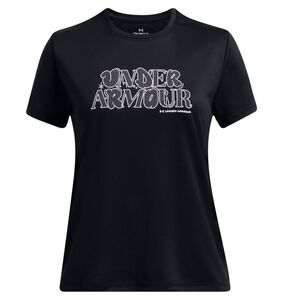 Under Armour Ua Tech Wordmark Ss - black
