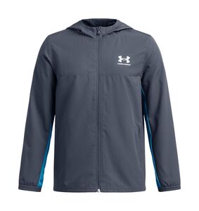 Under Armour Ua B Rival Wvn Jacket - downpour gray