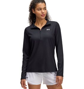 Under Armour Tech Rib 1/2 Zip - black