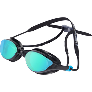Energetics Schwimmbrille Fusion Pro Mirror - black/blue