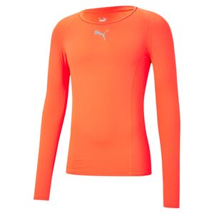 Puma LIGA Baselayer Tee LS - orange