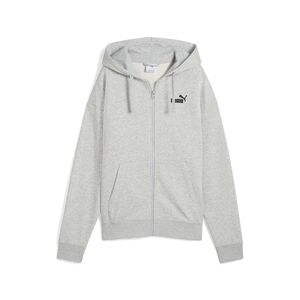 Puma ESS Small No. 1 Logo Comfort Full-Zip Hoodie TR - grau