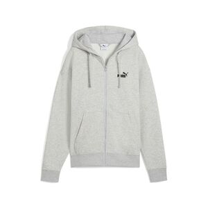 Puma ESS Small No. 1 Logo Comfort Full-Zip Hoodie FL - grau