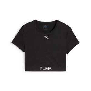 Puma W PUMA STRONG  TEE - SHORT - schwarz