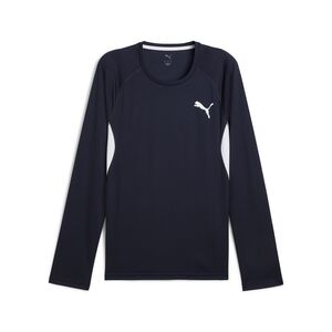 Puma M CROSS THE LINE LS TEE 3.0 - blau