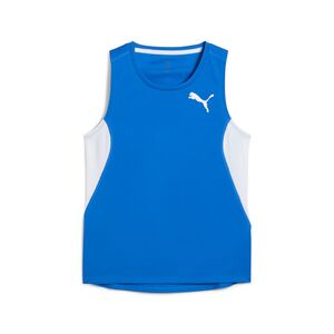 Puma W CROSS THE LINE SINGLET 3.0 - blau