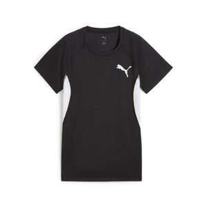 Puma W CROSS THE LINE TEE 3.0 - schwarz