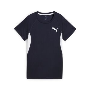 Puma W CROSS THE LINE TEE 3.0 - blau