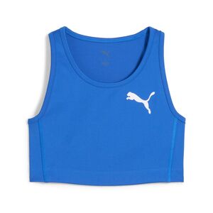 Puma W CROSS THE LINE CROP TOP 3.0 - blau