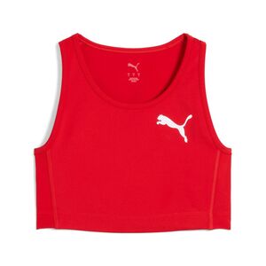 Puma W CROSS THE LINE CROP TOP 3.0 - rot