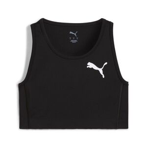 Puma W CROSS THE LINE CROP TOP 3.0 - schwarz
