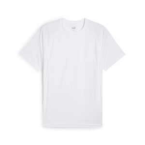 Puma M RUN VELOCITY TEE (POLY) - weiss
