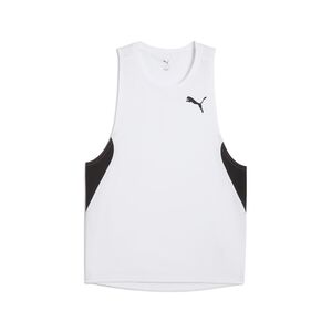 Puma M CROSS THE LINE SINGLET 3.0 - weiss