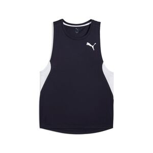 Puma M CROSS THE LINE SINGLET 3.0 - blau