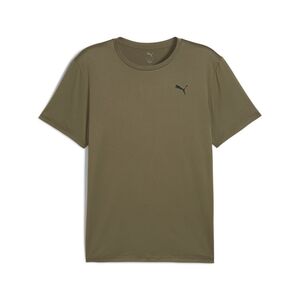 Puma M TAD ESSENTIALS SOLID CAT TEE (LC small cat) - grn