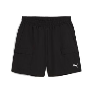 Puma WARDROBE ESS Relaxed Cargo Shorts 6 WV - schwarz
