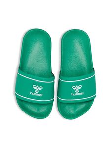 Hummel Pool Slide Jr - green/white