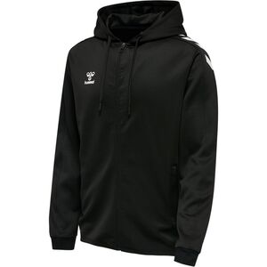 Hummel Hmlcore Xk Poly Zip Hood Sweat - black/black