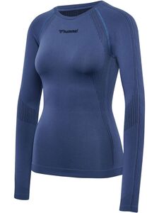 Hummel Hmlmt Shaping Seamless T-Shirt L/S - blue indigo