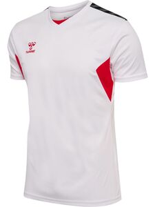 Hummel Hmlauthentic Pl Jersey S/S - white/true red