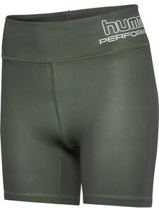 Hummel Hmlte Fundamental Mw Tight Shorts - climbing ivy