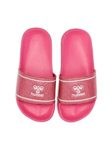 Hummel Pool Slide Glitter Jr - raspberry