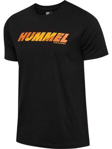 Hummel Hmlgraphic Bold Logo Tee - black