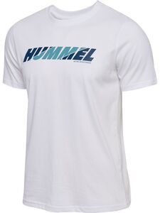 Hummel Hmlgraphic Bold Logo Tee - white