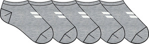 Hummel Hmlmatch Me Sock 5-Pack - grey melange/grey melange