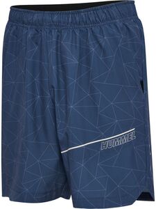 Hummel Hmlcourt Aop Pocket Shorts - insignia blue