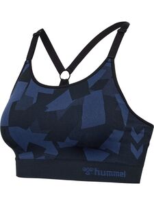 Hummel Hmlcombine Seamless Padded Bra - blue indigo melange