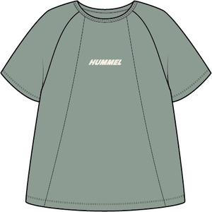 Hummel Hmlluna Top S/S - iceberg green