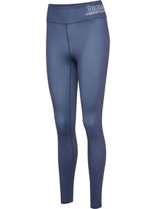 Hummel Hmlte Fundamental Mid Waist Tights - blue indigo