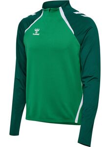 Hummel Hmllead 2.0 Half Zip - jelly bean/evergreen
