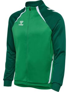 Hummel Hmllead 2.0 Track Zip Jacket - jelly bean/evergreen