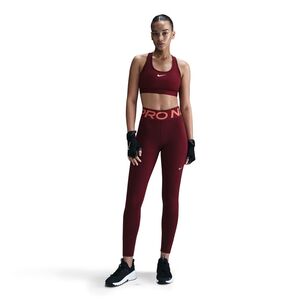 Nike W Np Sculpt Df Hr Tight - dark team red/white