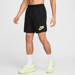 Nike M Nk Run Enrgy Chlngr 7Ul Shrt - black/black/black/barely volt