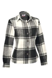 Maul Filzmoos - Flanell Bluse - dark grey