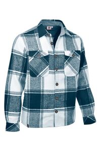 Maul Schwenningen - Flanell Hemd - petrol blue