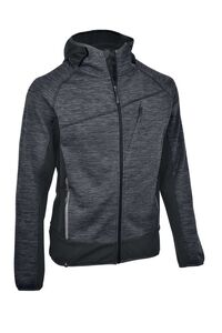 Maul Herzogstand - Fleecejacke+Kapu - dark grey/black