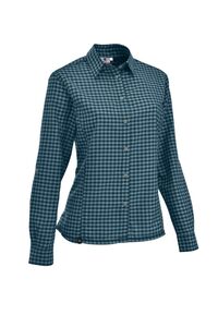 Maul Mosel - 1/1 Flanellbluse Karo - petrol blue