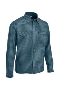 Maul Schwandorf Xt - 1/1 Flanellhem - petrol blue